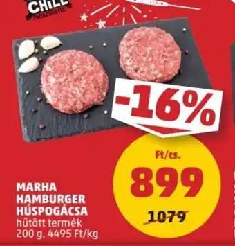 PENNY MARHA HAMBURGER HÚSPOGÁCSA 200 g ajánlat