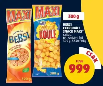 PENNY BERSI EXTRUDÁLT SNACK MAXI 300 g ajánlat