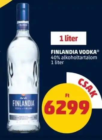 PENNY FINLANDIA VODKA 1 l ajánlat