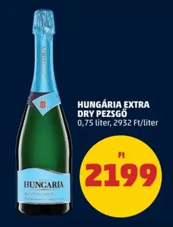 HUNGÁRIA EXTRA DRY PEZSGŐ 0,75 l