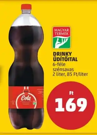 PENNY DRINKY ÜDÍTŐITAL 2 l ajánlat