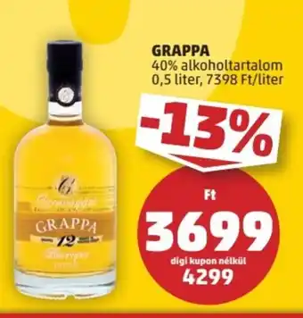 PENNY GRAPPA 0,5 l ajánlat