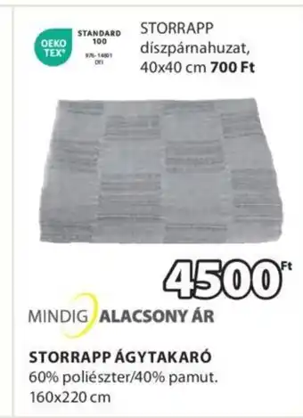 JYSK MINDIG ALACSONY ÁR STORRAPP ÁGYTAKARÓ 1 db ajánlat