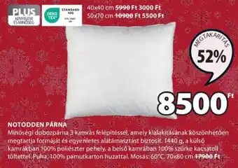 JYSK NOTODDEN PÁRNA 1 db ajánlat