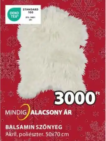 JYSK BALSAMIN SZŐNYEG 1 db ajánlat