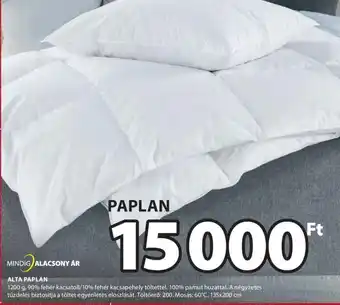 JYSK ALTA PAPLAN 1 db ajánlat