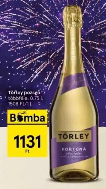 Tesco Törley pezsgő 0,75 l ajánlat