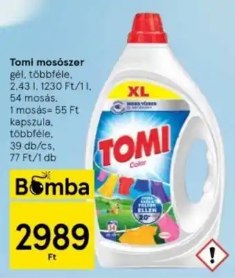 Tesco Tomi mosószer 2,43 l ajánlat