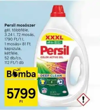 Tesco Persil mosószer 3,24 l ajánlat