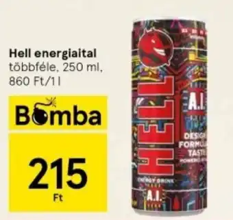 Tesco Hell energiaital 250 ml ajánlat