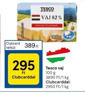 Tesco Tesco vaj 100 g ajánlat