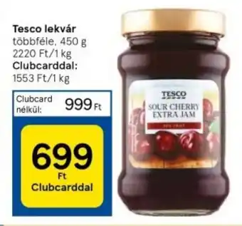 Tesco Tesco lekvár 450 g ajánlat