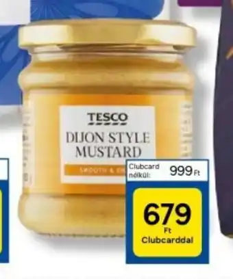 Tesco Tesco dijoni mustár 180 g ajánlat