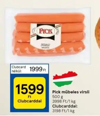 Tesco Pick műbeles virsli 500 g ajánlat