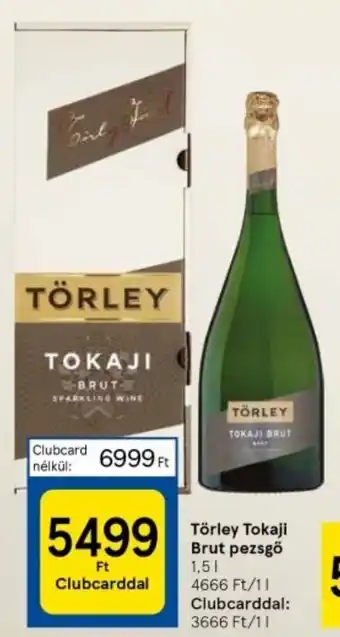 Tesco Törley Tokaji Brut pezsgő 1,5 l ajánlat