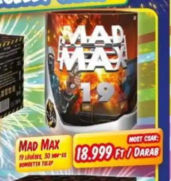 Tesco MAD MAX 1 db ajánlat