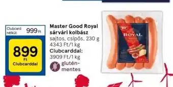 Tesco Master Good Royal sárvári kolbász 230 g ajánlat