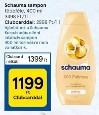 Tesco Schauma sampon 400ml ajánlat