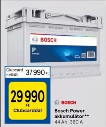 Tesco Bosch Power akkumulátor 44 Ah, 360 A ajánlat