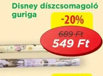 Disney díszcsomagoló guriga
