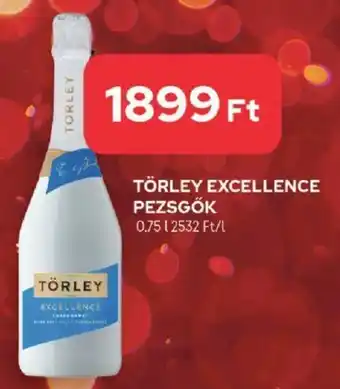 TÖRLEY EXCELLENCE PEZSGŐK 0.75l