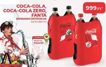 COCA-COLA, COCA-COLA ZERO, FANTA 2x1,75l