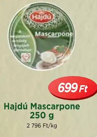 Real Hajdú Mascarpone 250 g ajánlat