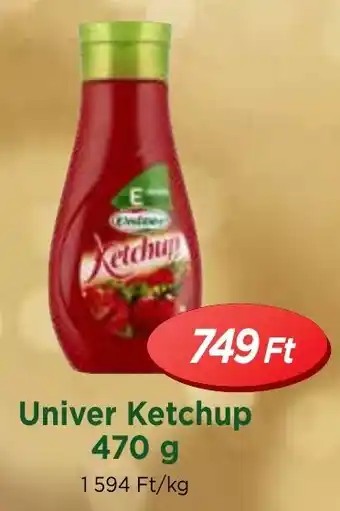 Real Univer Ketchup 470 g ajánlat