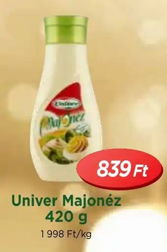 Real Univer Majonéz 420 g ajánlat
