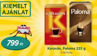 Real Karaván, Paloma 225 g ajánlat