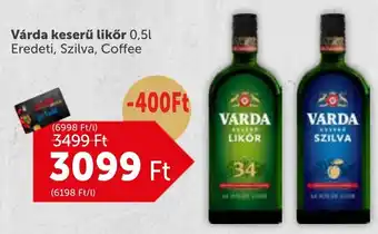 Várda keserű likőr 0,5l