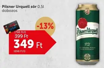 PRIVÁT Pilsner Urquell sör 0,5l ajánlat