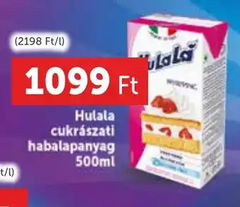 PRIVÁT Hulala cukrászati habalapanyag 500ml ajánlat