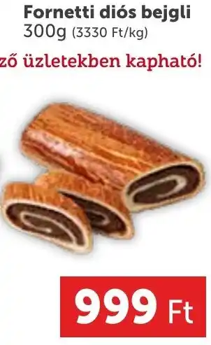 Fornetti mákos bejgli 300g