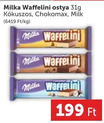 PRIVÁT Milka Waffelini ostya 31g ajánlat