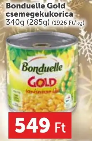 PRIVÁT Bonduelle Gold csemegekukorica 340g ajánlat