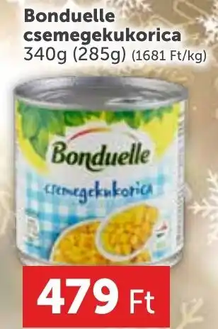 PRIVÁT Bonduelle csemegekukorica 340g ajánlat