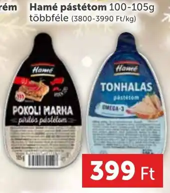 PRIVÁT Hamé pástétom 100-105g ajánlat