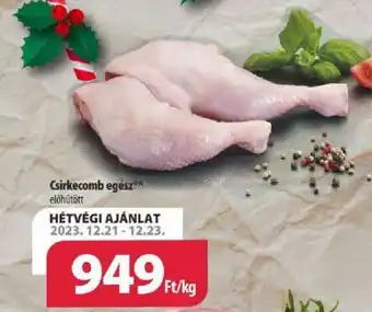 Coop Csirkecomb egész 1kg ajánlat