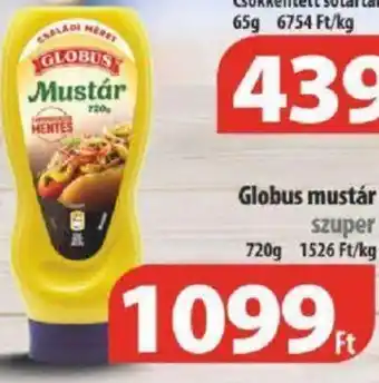 Coop Globus mustár 720g ajánlat