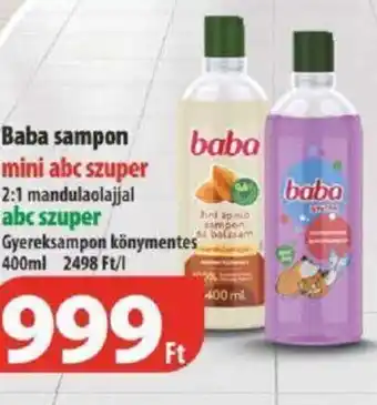 Coop Baba sampon 400ml ajánlat