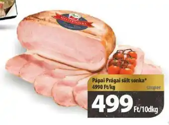 Coop Pápai Prágai sült sonka 10dkg ajánlat