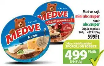 Coop Medve sajt 140g ajánlat