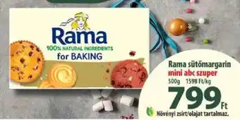 Coop Rama sütőmargarin 500g ajánlat