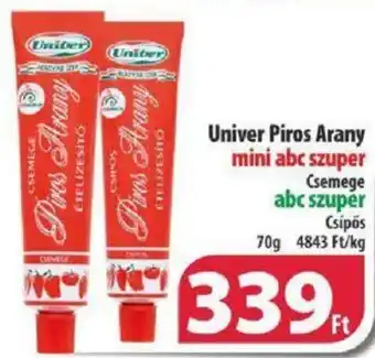 Coop Univer Piros Arany 70g ajánlat