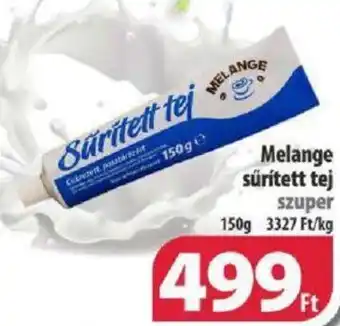 Coop Melange sűrített tej 150g ajánlat