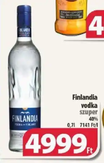 Coop Finlandia vodka 40% 0,7l ajánlat