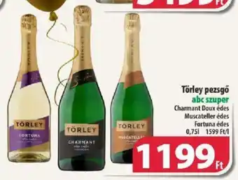 Coop Törley pezsgő abc szuper 0,75l ajánlat