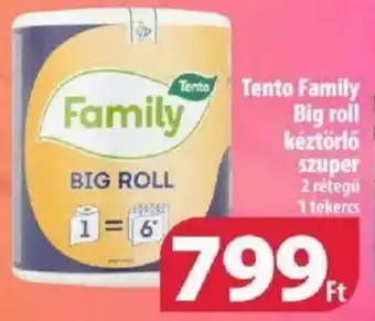 Coop Tento Family Big roll kéztörlő szuper 2 rétegű ajánlat