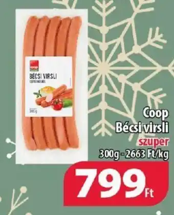 Coop Coop Bécsi virsli 300g ajánlat